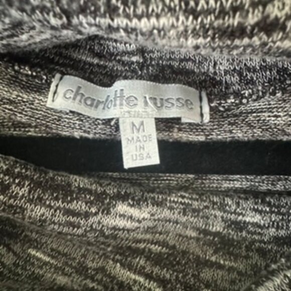 Charlotte Russe- Cowl Neck Lightweight Sweater - Picture 3 of 4
